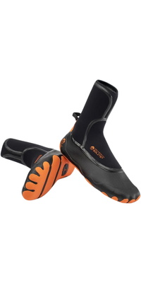 2025 Solite 5mm Custom 2.0 Wetsuit Boots 21007 - Black /Orange